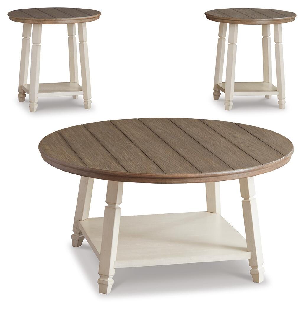Bolanbrook Occasional Table Set (3/CN) - Two-tone