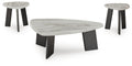 Lilyberg Occasional Table Set (3/CN) - Gray/Black
