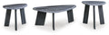 Bluebond Occasional Table Set (3/CN) - Gray