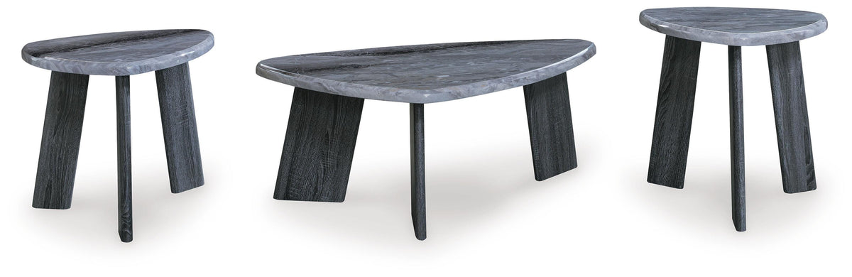 Bluebond Occasional Table Set (3/CN) - Gray