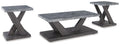 Bensonale Occasional Table Set (3/CN) - Brown/Gray