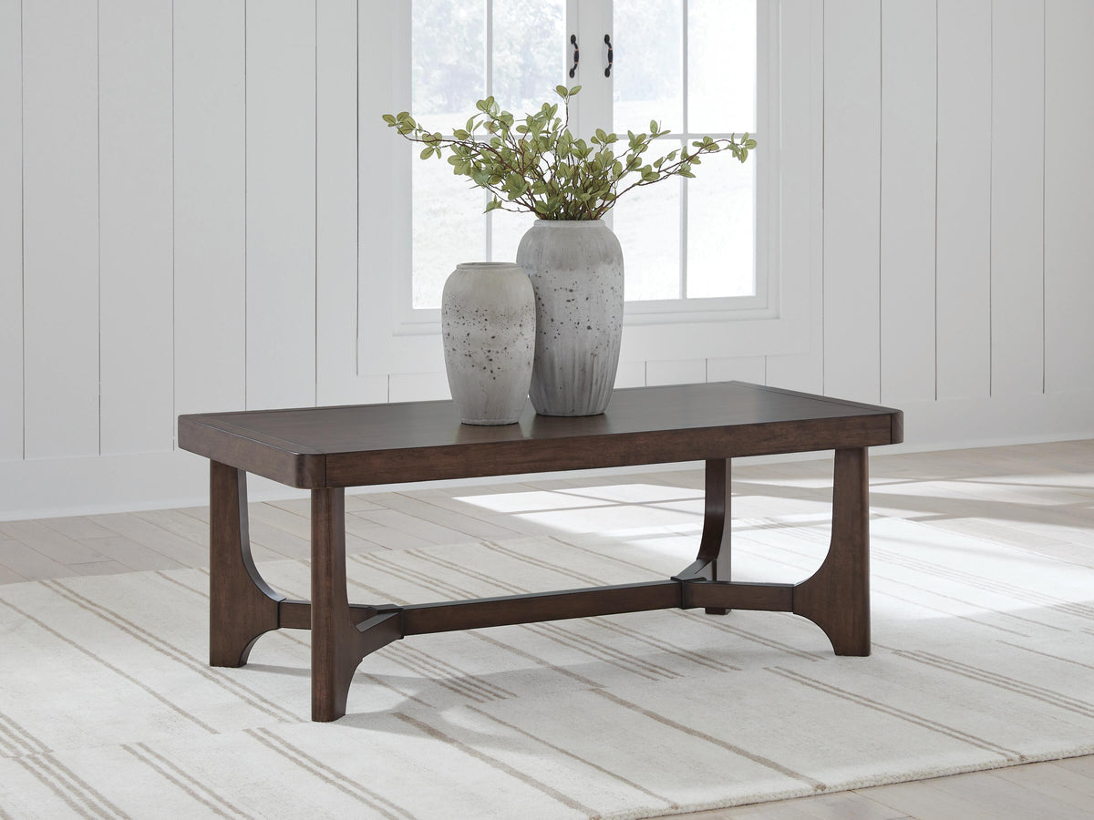 Korestone Tables Collection - Dark Brown