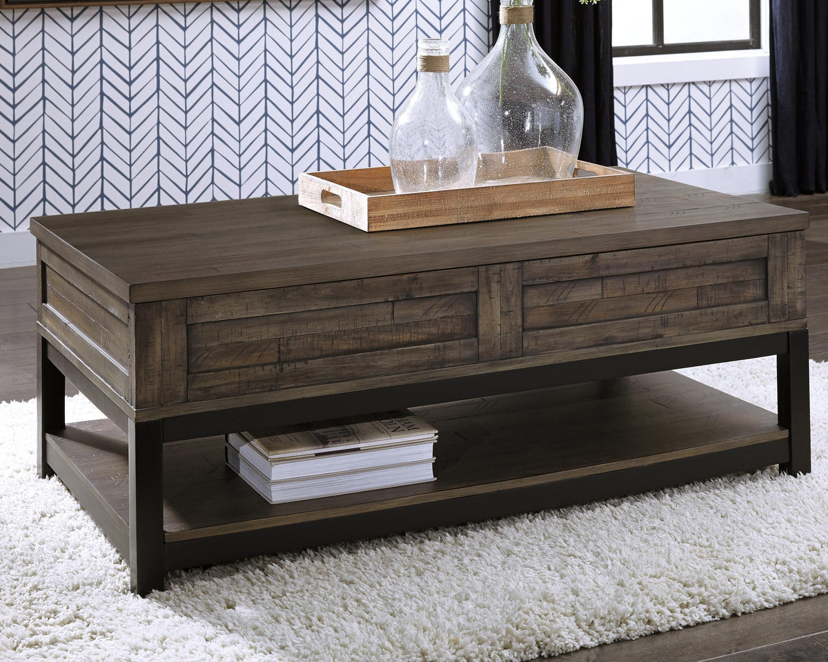 Johurst Tables Collection - Grayish Brown