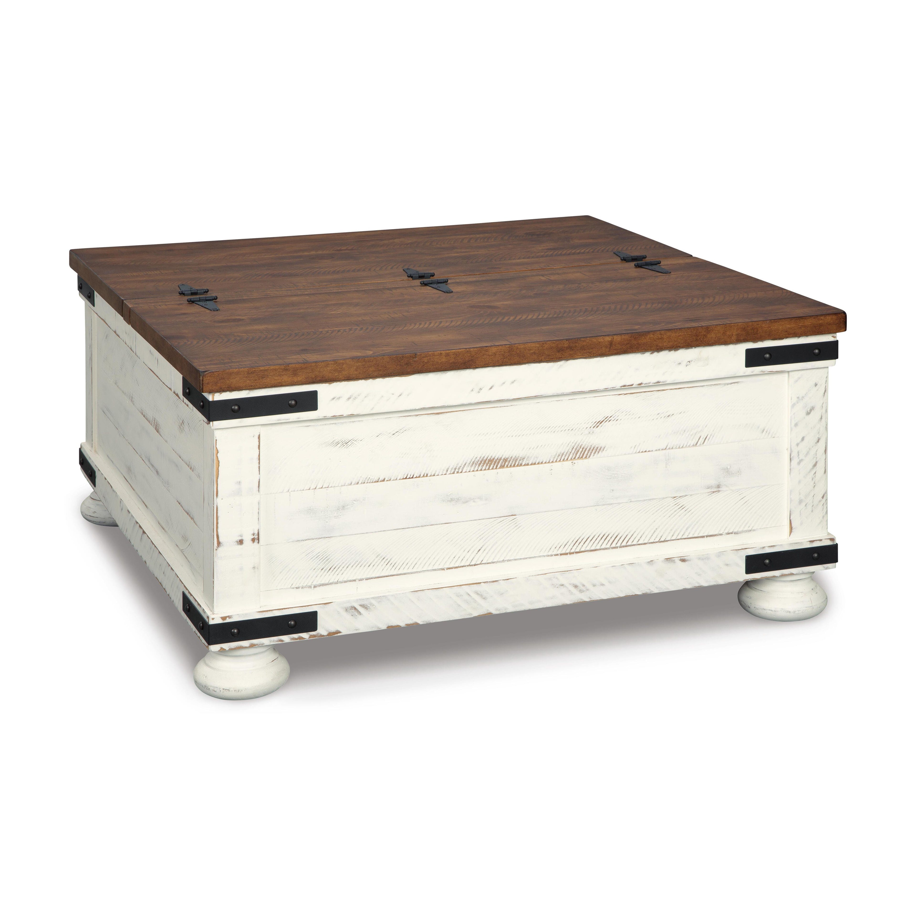 Wystfield Tables Collection - White/Brown