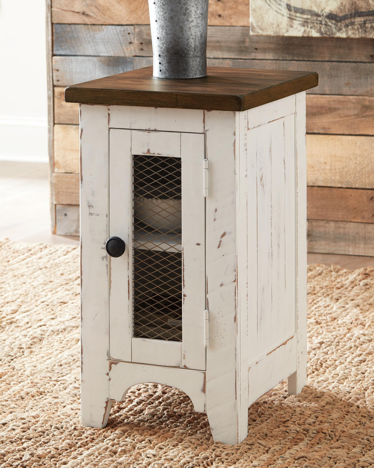 Wystfield Tables Collection - White/Brown