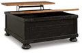 Valebeck Tables Collection - Black/Brown