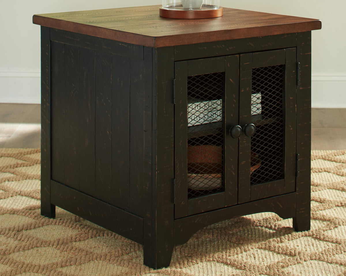 Valebeck Tables Collection - Black/Brown