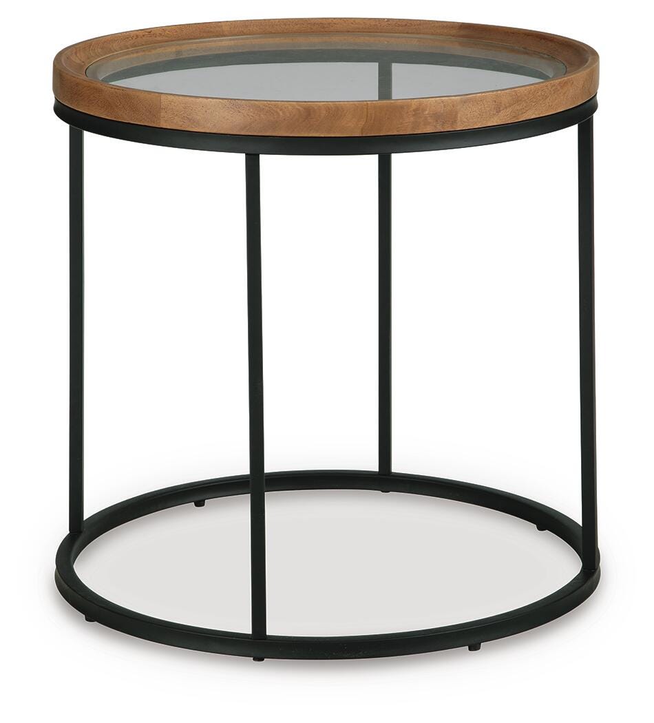 Noraluna Tables Collection - Medium Brown