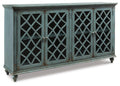 Mirimyn Accent Cabinet - Antique Teal