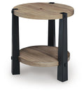 Ridgester Tables Collection - Light Brown/Black