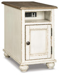 Realyn Tables Collection - White/Brown