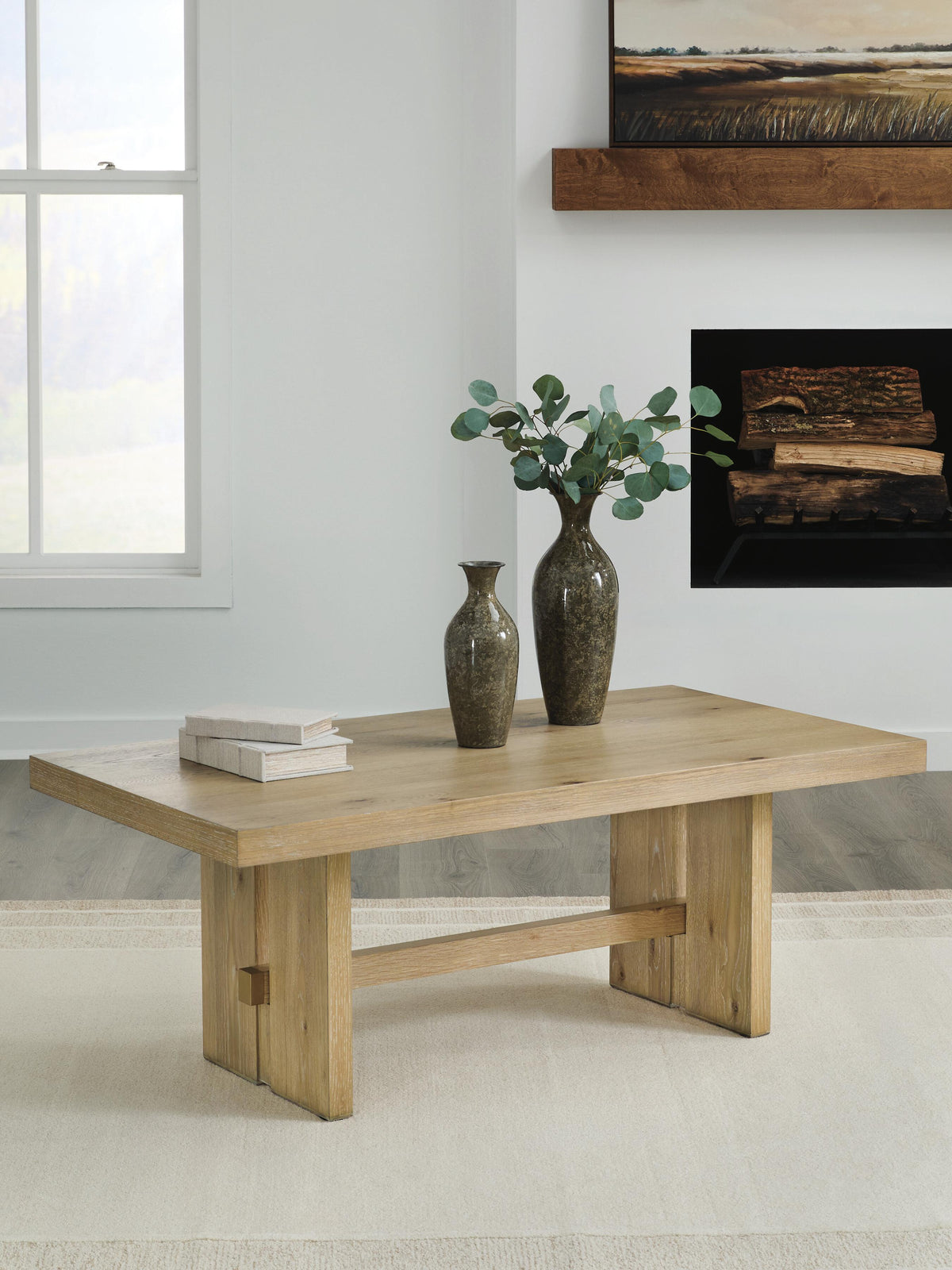 Crendlin Tables Collection - Light Brown