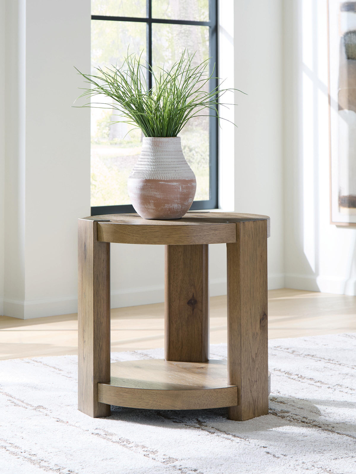Flangren Tables Collection - Light Brown