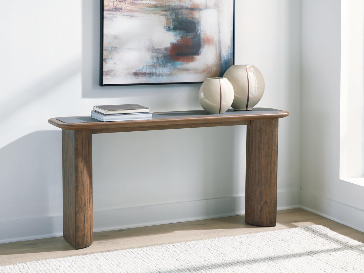 Dontayne Tables Collection - Warm Brown