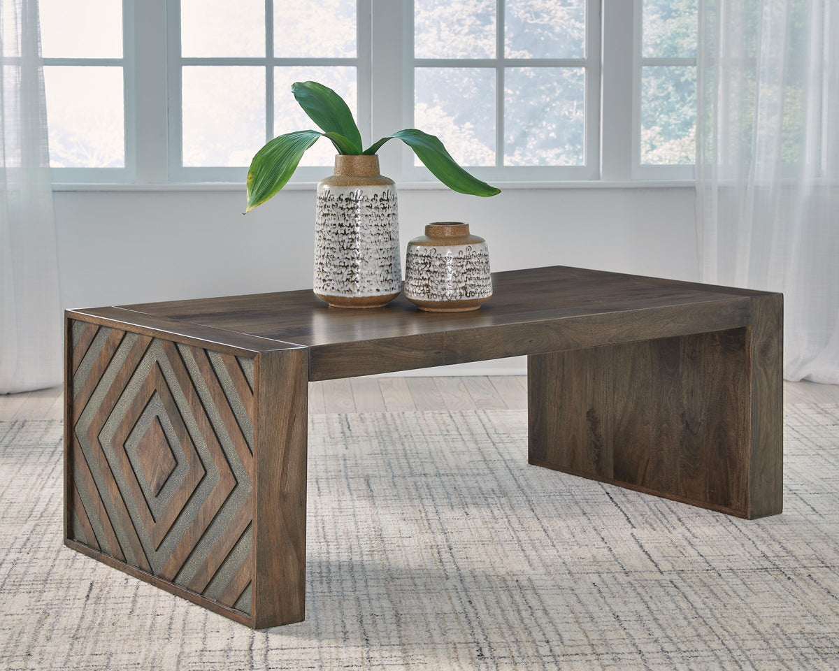 Dreggan Tables Collection - Brown