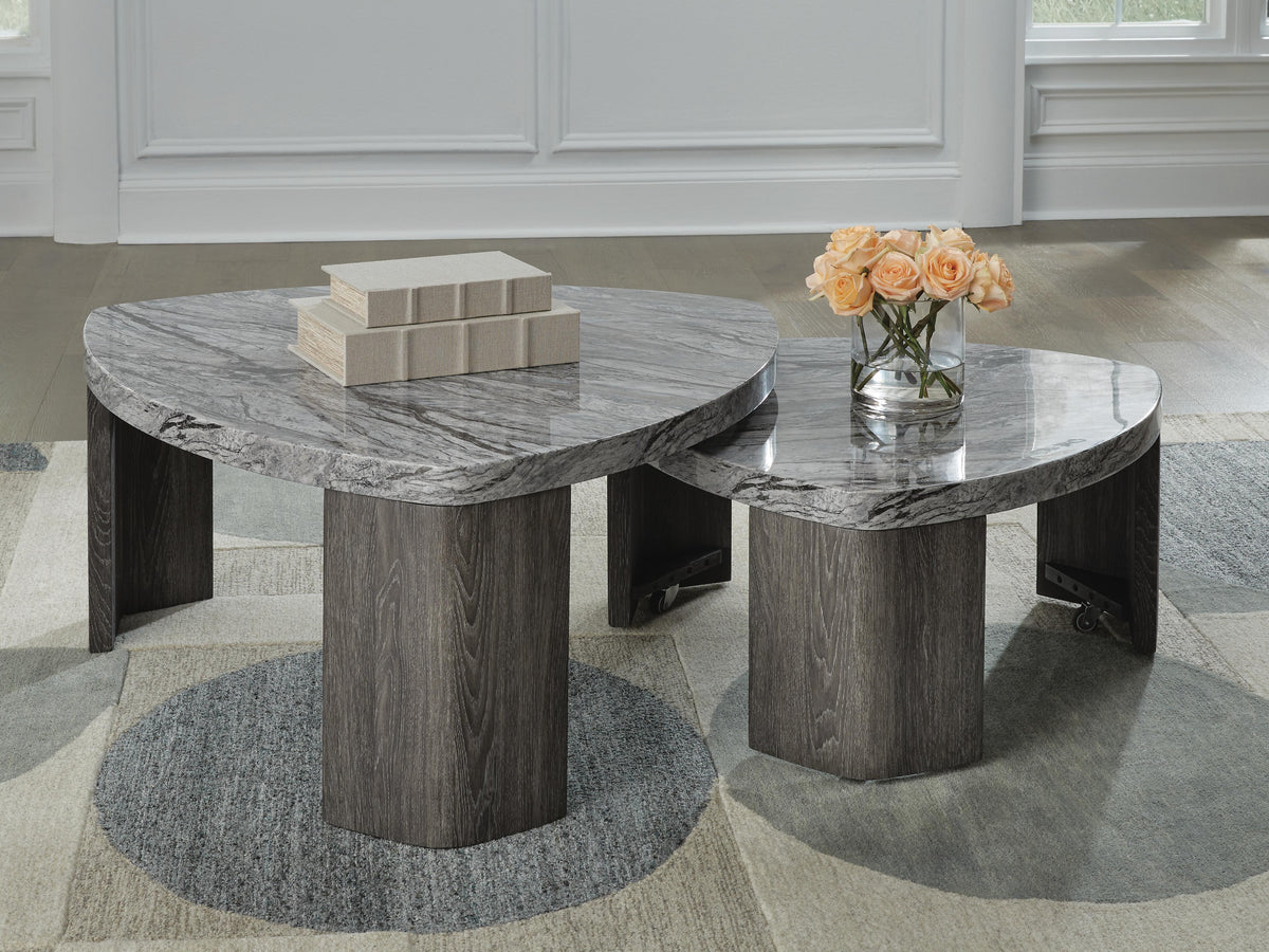Surmour Tables Collection - Gray/Brown