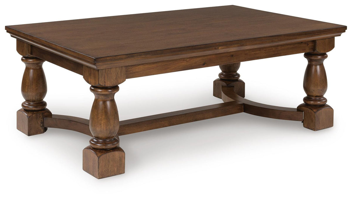 Sturlayne Rectangular Cocktail Table - Brown