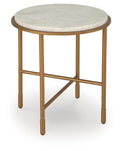 Alben Tables Collection - Antique Gold