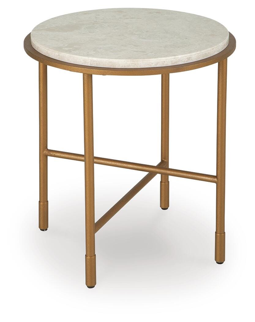Alben Tables Collection - Antique Gold