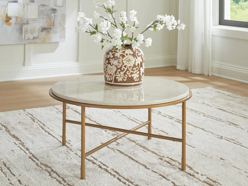 Alben Tables Collection - Antique Gold