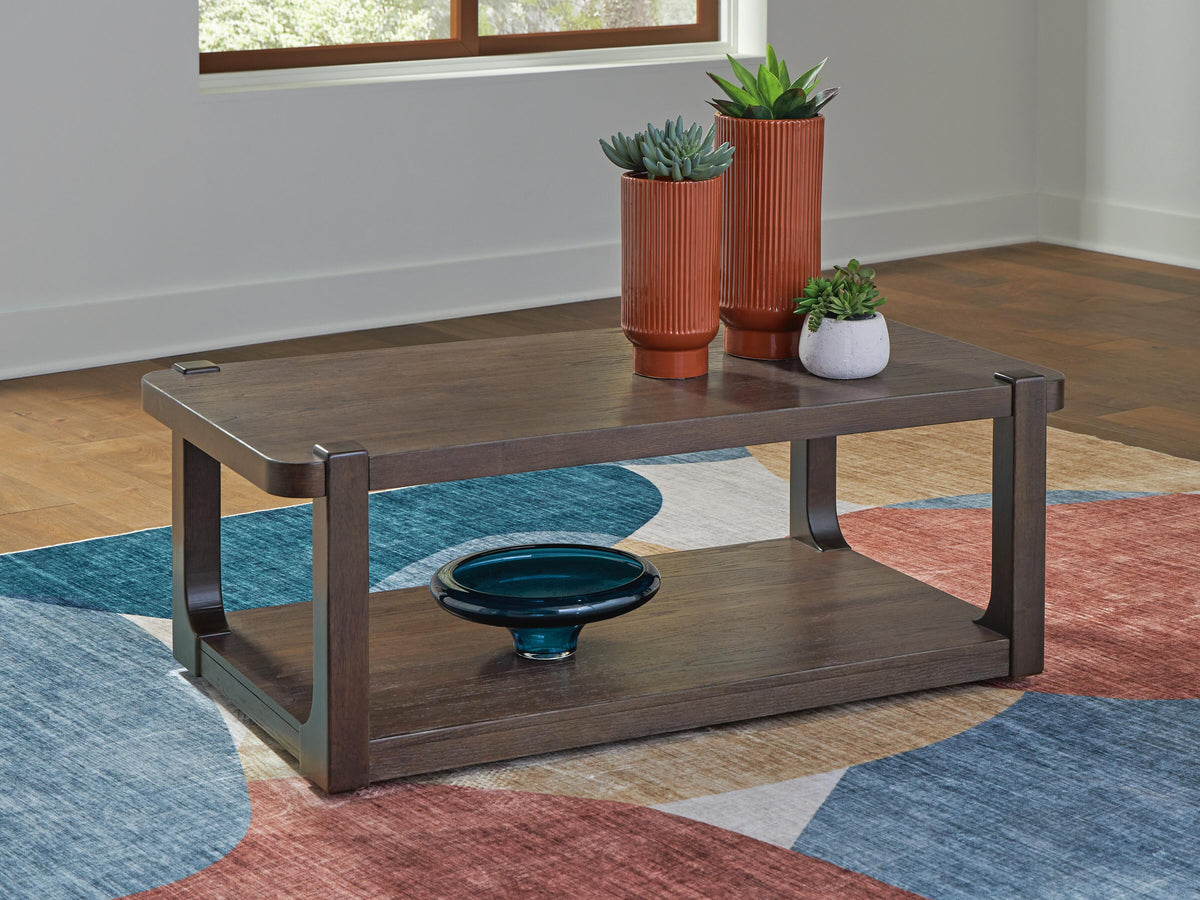 Breckington Tables Collection - Dark Brown