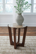 Tanidore Tables Collection - Warm Brown