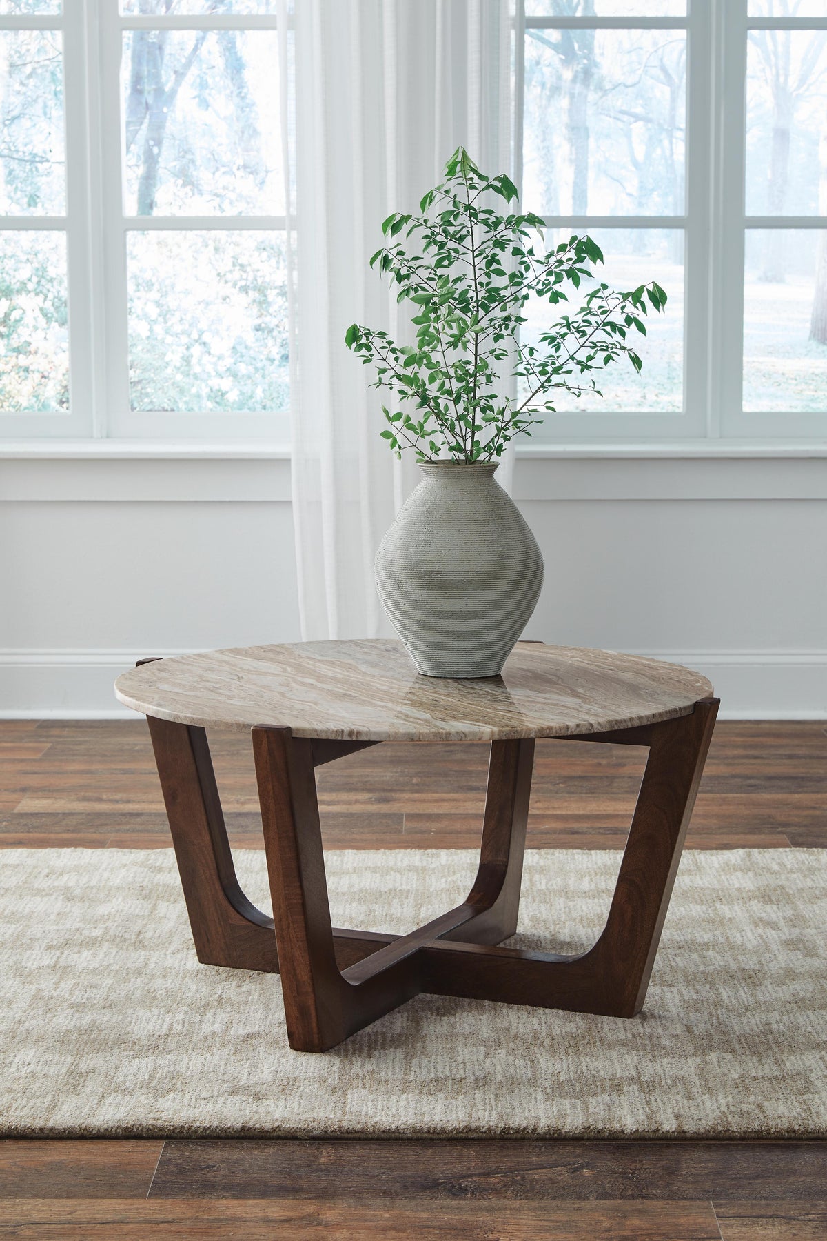 Tanidore Tables Collection - Warm Brown