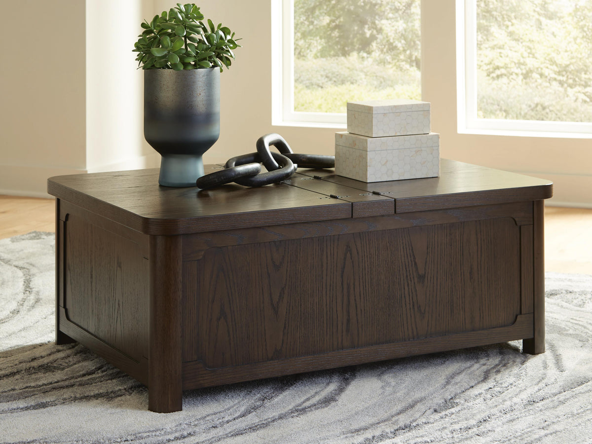Breckington Tables Collection - Dark Brown