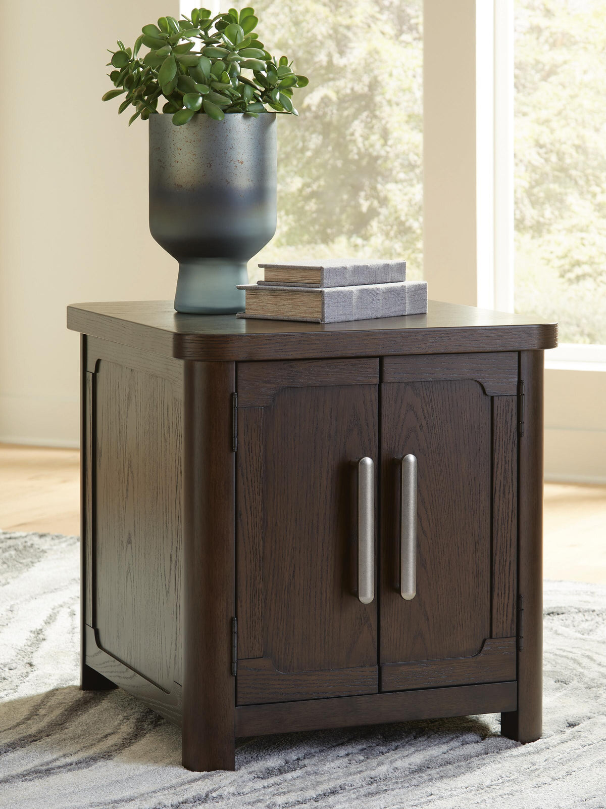 Breckington Tables Collection - Dark Brown