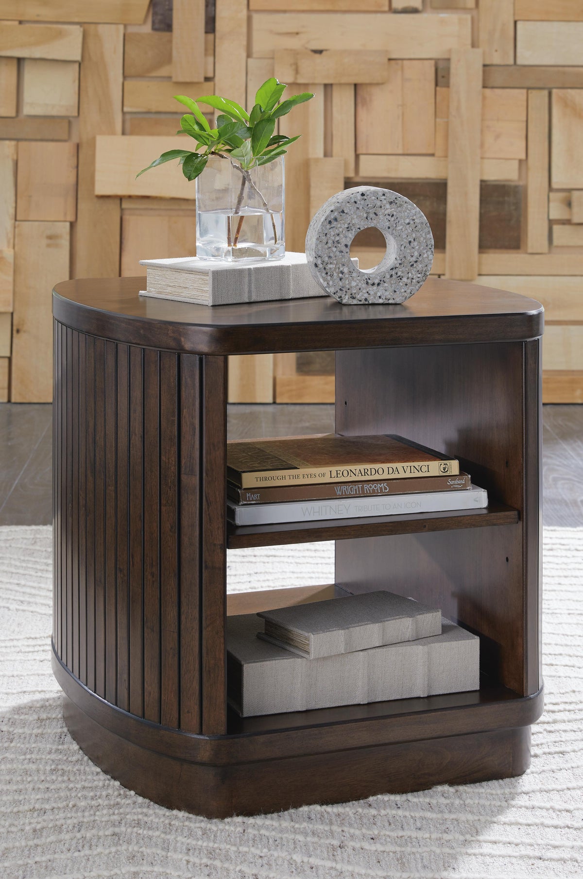 Korestone Tables Collection - Dark Brown