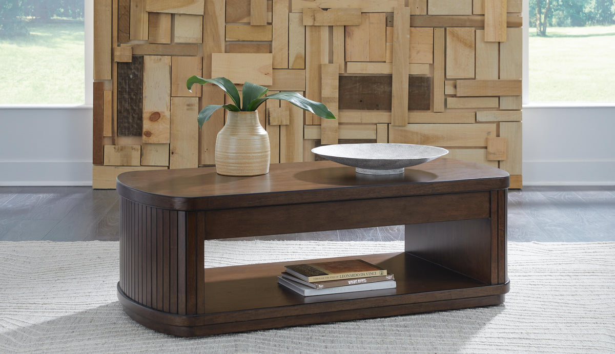 Korestone Tables Collection - Dark Brown