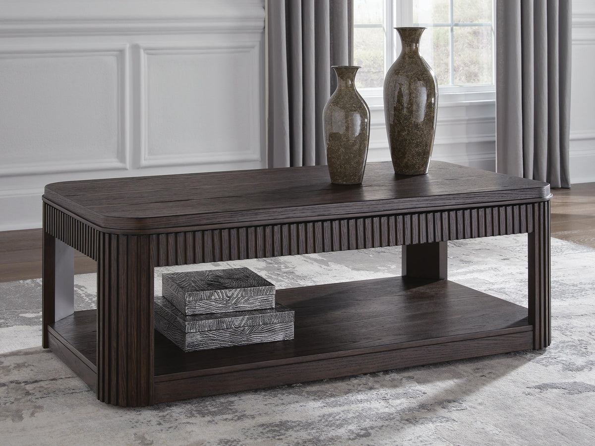 Carlibrie Tables Collection - Warm Brown