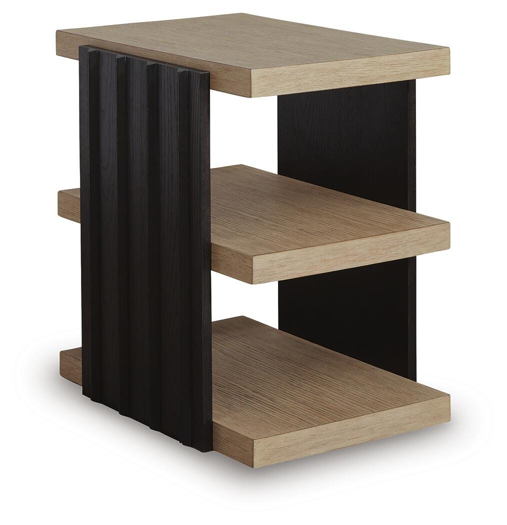 Rylandyn Tables Collection - Black/Light Brown