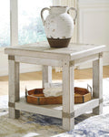 Carynhurst Tables Collection - White Wash Gray