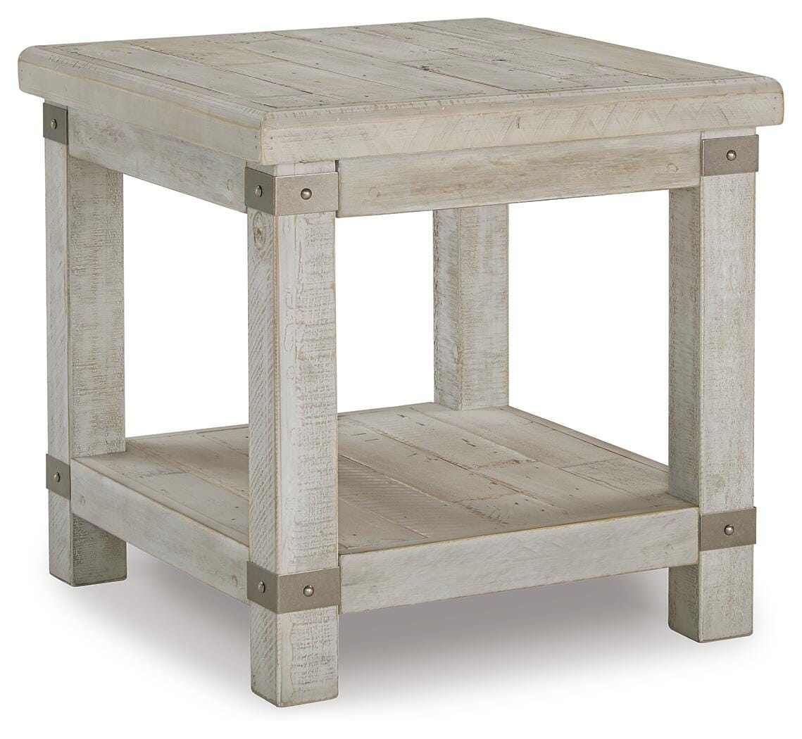 Carynhurst Tables Collection - White Wash Gray
