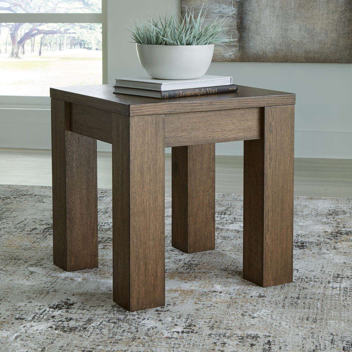 Rosswain Tables Collection - Warm Brown