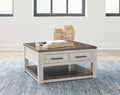 Darborn Tables Collection - Gray/Brown