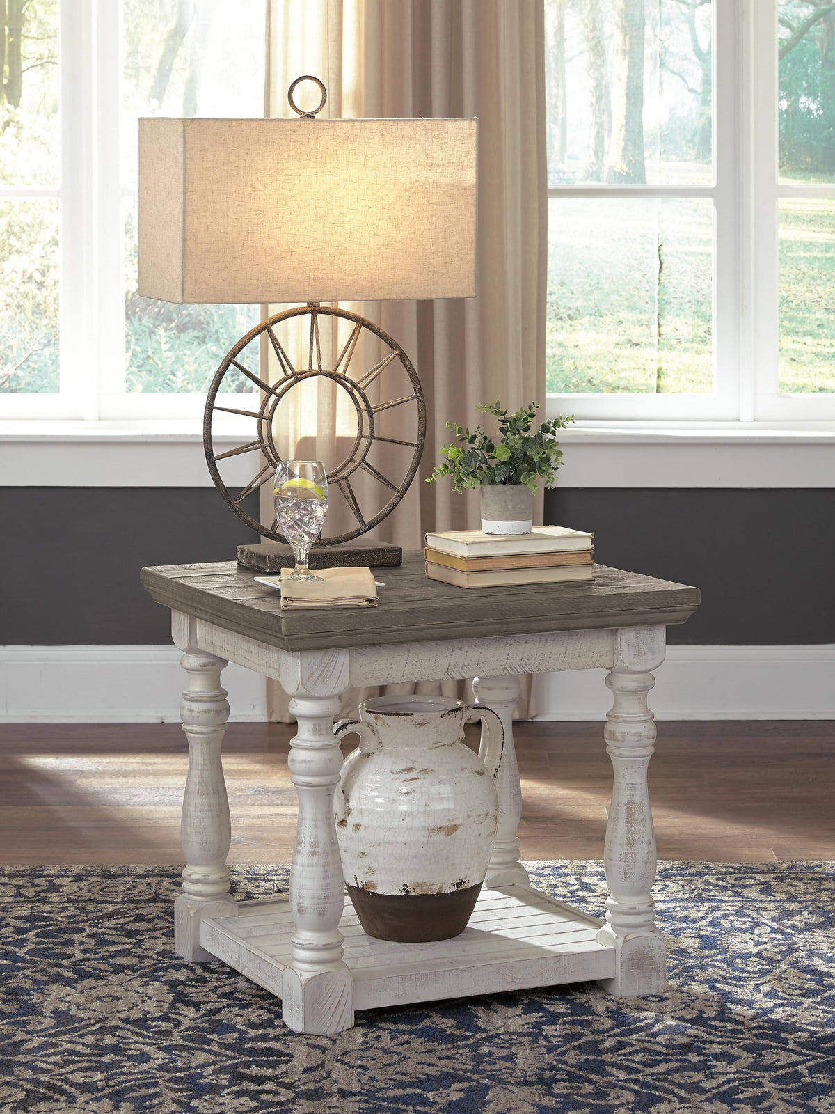 Havalance Tables Collection - Gray/White