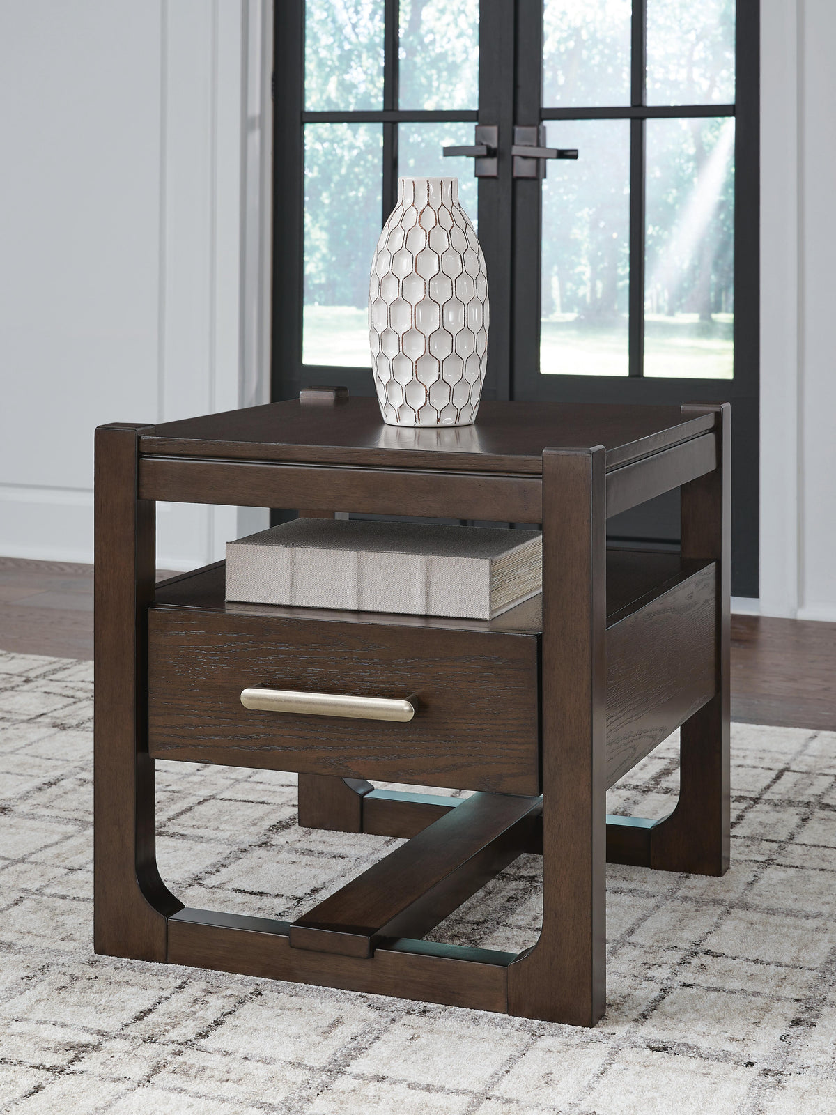 Breckington Tables Collection - Dark Brown