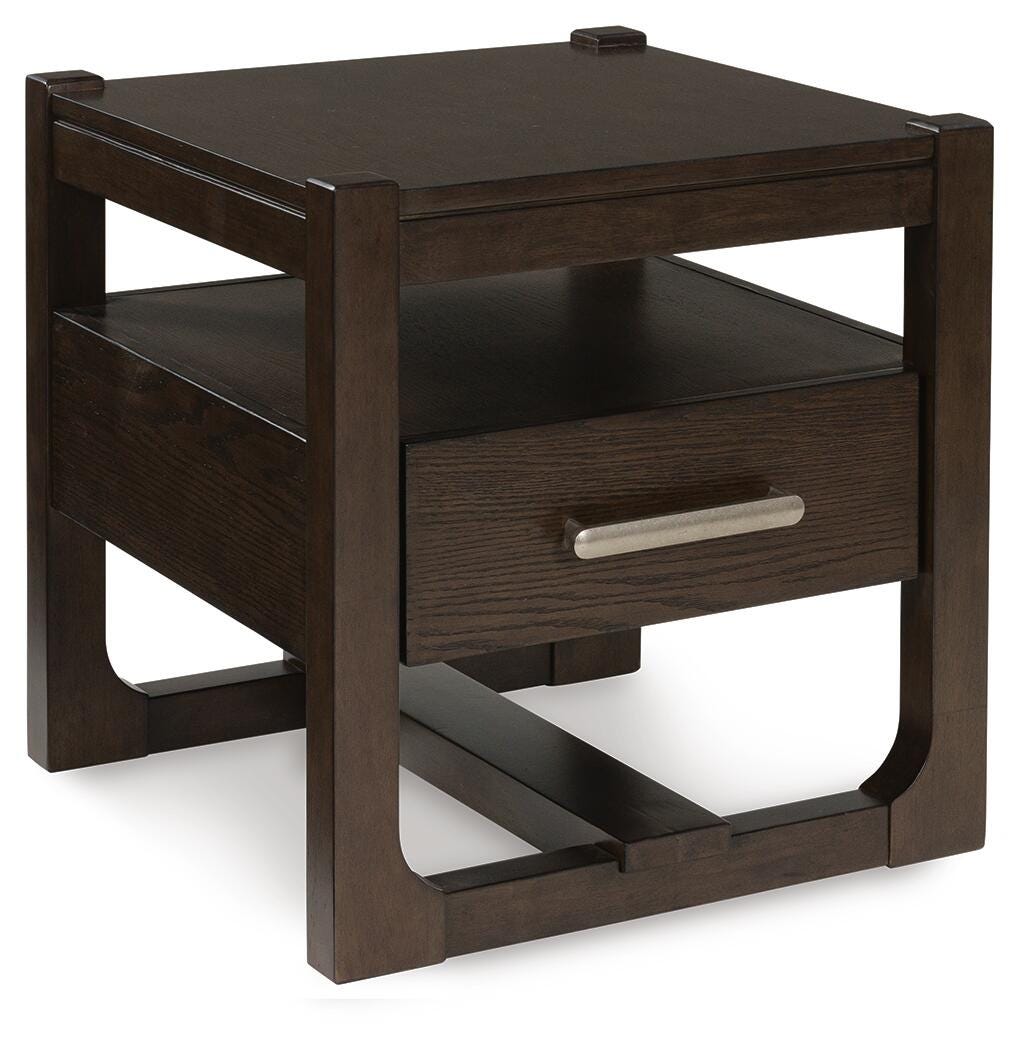 Breckington Tables Collection - Dark Brown