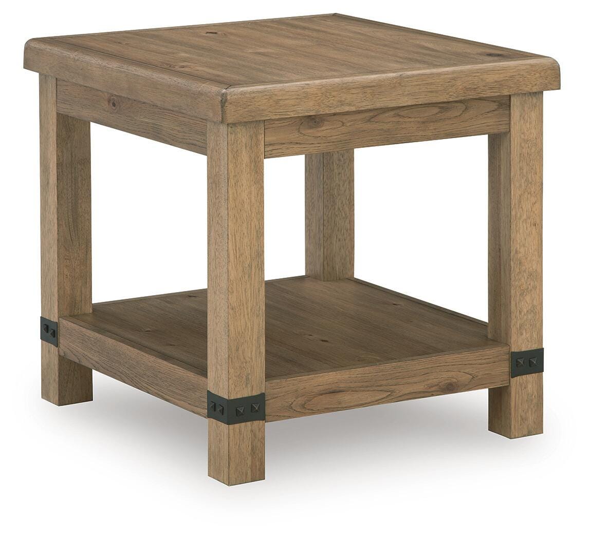 Ridgester Tables Collection - Light Brown