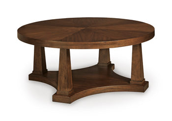 Rustic Plains Tables Collection - Warm Brown