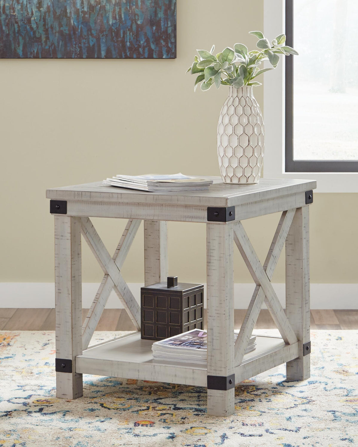 Carynhurst Tables Collection - Whitewash