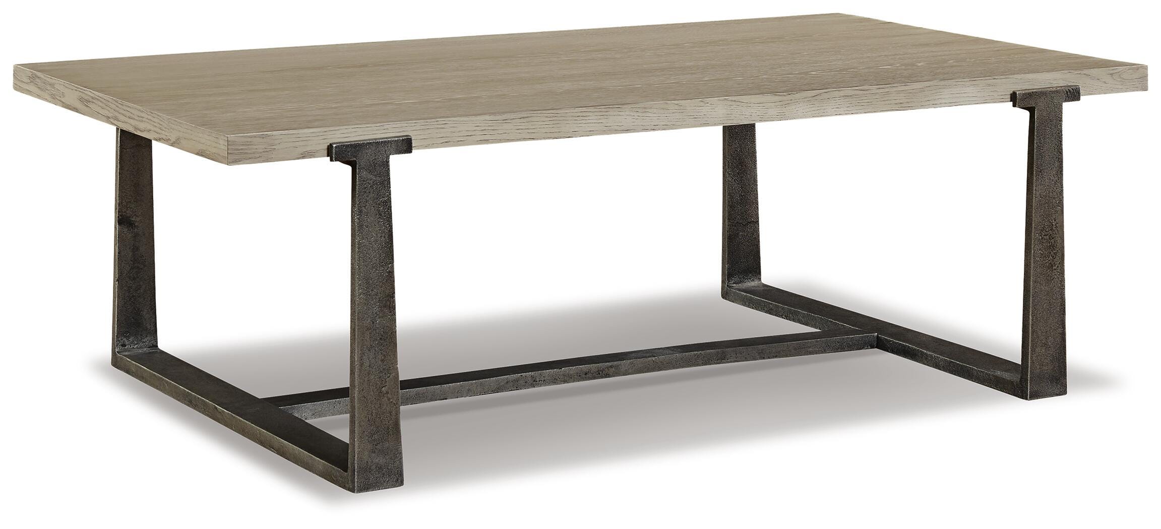 Dalenville Rectangular Cocktail Table - Gray