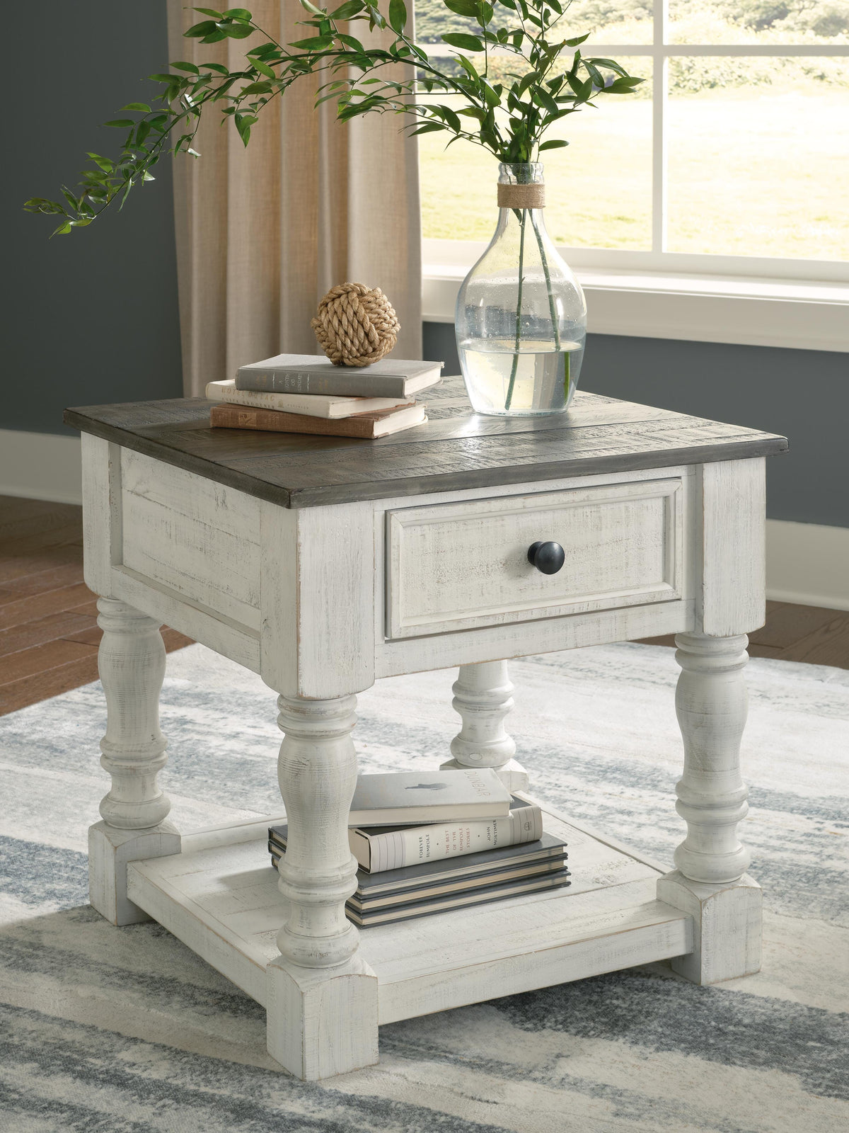 Havalance Tables Collection - White/Gray