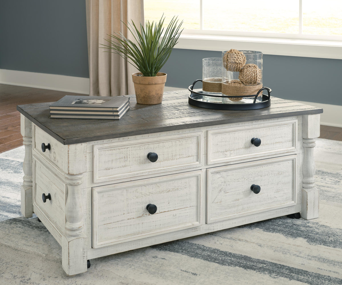 Havalance Tables Collection - White/Gray