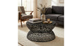 T3704 Round Coffee Table Black
