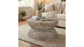 T3704 Round Coffee Table Silver