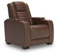 High Impact PWR Recliner/ADJ Headrest - Tobacco