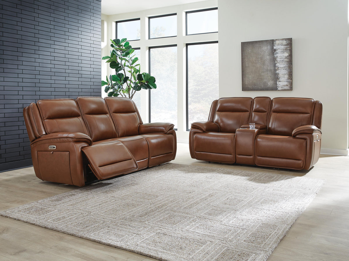 Healy Pier Living Room Sets Collection - Chocolate